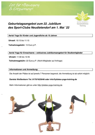 Aerial Yoga (Daniela Weißenborn)